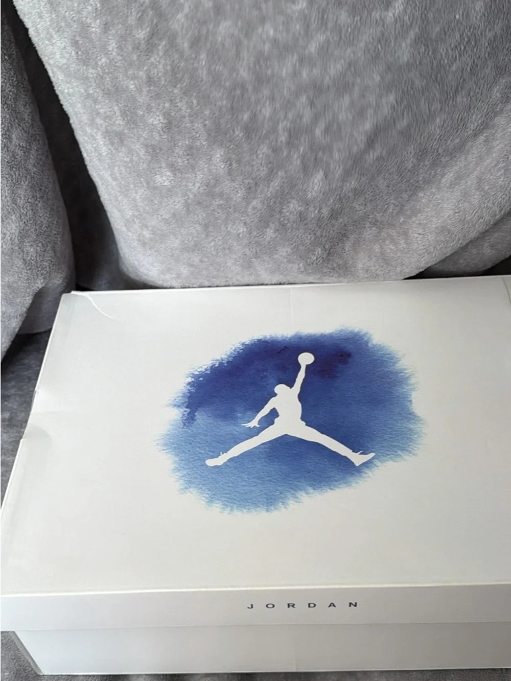 Jordan Men's Sneaker - Stone Blue / Legend Blue